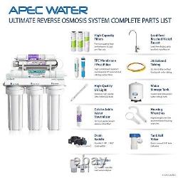 APEC Water Systems ROES-PHUV75 Essence 7-Stage Reverse Osmosis Water System New