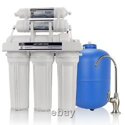 APEX MR-6100 6 Stage 100 GPD Alkaline pH+ RO Reverse Osmosis Water Filter System