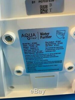 AQUA TRU Counter Top Water Filtration Purification System AT2000 Reverse Osmosis