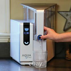 AQUA TRU REVERSE OSMOSIS WATER FILTRATION SYSTEM + 2 Bottles of MINERALS