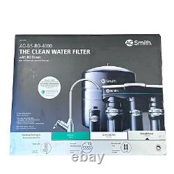 A. O. Smith AO-US-RO-4000 Reverse Osmosis Water Filter System NEW