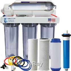 Alkaline Remineralizer Reverse Osmosis Water Filter Clear Core System 100 GPD