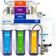 Alkaline Reverse Osmosis Water Filtration System Clear Ro With Gauge 100 Gpd