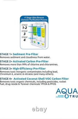 AquaTru Classic Countertop Water Purifier Reverse Osmosis Filtration System