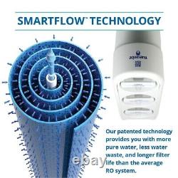 Aquasana SmartFlowT Reverse Osmosis Water Filter System- B. NICKLE Faucet NEW