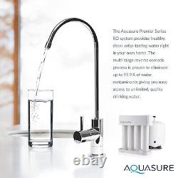 Aquasure AS-PR75A Premier 4-Stage Reverse Osmosis Under Sink Water Filtration