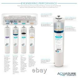Aquasure Premier Reverse Osmosis Water Filtration System 75 GPD (Brushed Nickel)