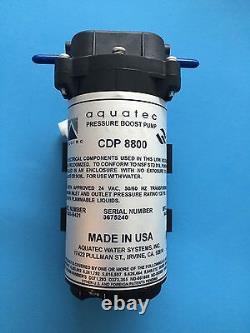 Aquatec 8851 Series Ro Booster Pump 24vac 8851-2j03-b421 + Transformer
