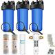 Big Blue 10 Whole House Water Filter System Updated Spin Down Water Pre Filter