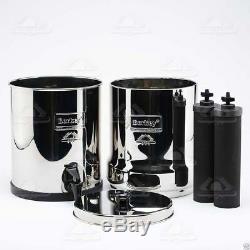 Berkey Water Filter System with 2 BB9 Filters- Travel, Big, Royal, Crown