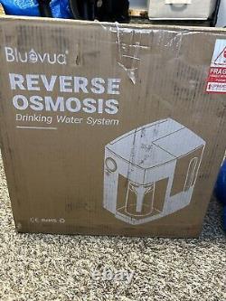 Bluevua RO100ROPOT Reverse Osmosis System Countertop Water Filter READ