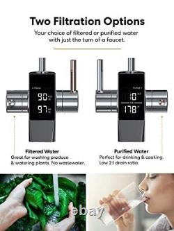 Brio G10-U Reverse Osmosis Water Filtration System, 4-Stage Tankless RO Water