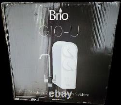 Brio G10-U Reverse Osmosis Water Filtration System, 4 Stages Tankless RO Filter