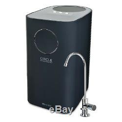 Brondell Circle Reverse Osmosis RO Undercounter Water Filter System + Faucet