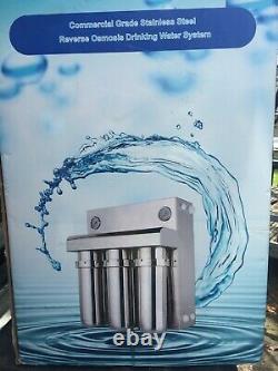 Commercial RO Reverse Osmosis Drinking Water Filter System 400 GPD GGN-SSRO-215