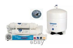 Compact Portable Reverse Osmosis Water Filter System 50 GPD Countertop