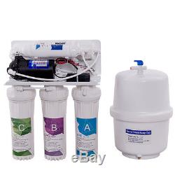 Costway RO 5 Stage Undersink Reverse Osmosis Drinking Water Filter System 50 GPD