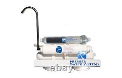 CounterTop/Portable RO Reverse Osmosis Water Filter 5 Stage 75 GPD + Alkaline