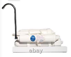 Counter Top RO Reverse Osmosis Drinking Water Filter 4 Stage-Low Pressure System