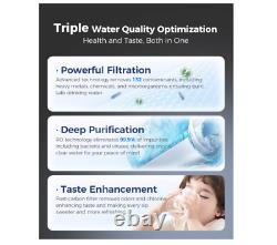 Countertop Reverse Osmosis Water Filter, 5 Stage RO Water Filtration System, Wat