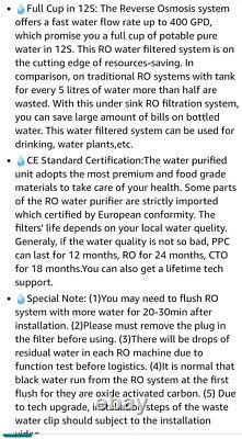 Deepuro Reverse Osmosis 5-Stage Water Treatment System NEW $199