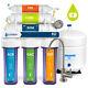 Deionization Reverse Osmosis Water Filtration System Clear With Gauge 100 Gpd