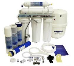 Domestic Undersink 5 Stage Reverse Osmosis System Fluoride Removal (50 GPD)