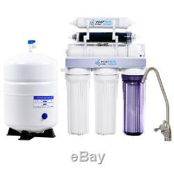 Dual Use Reverse Osmosis Water Filtration System 75 GPD USA MADE