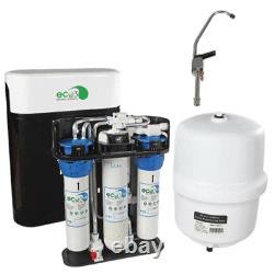 Eco3 Complete Reverse Osmosis System With Tank, Faucet, Covers Install Parts