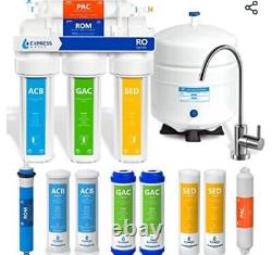 Express Water RO10MX Reverse Osmosis Water Filtration System 5 Stage RO Water