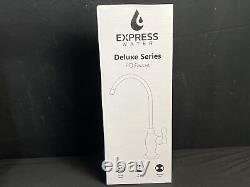Express Water RO5DX Reverse Osmosis Water Filtration System Deluxe Chrome Faucet