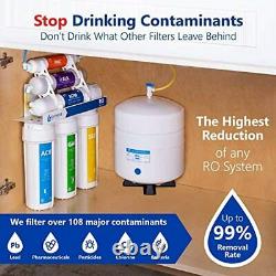 Express Water Reverse Osmosis Alkaline Water Filtration System 10 Stage RO W