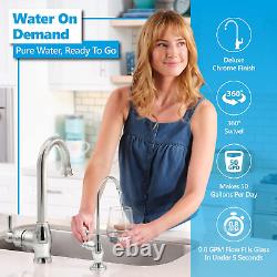 Express Water Reverse Osmosis Water Filter System, 99.99% Lead, Chlorine, Fluori