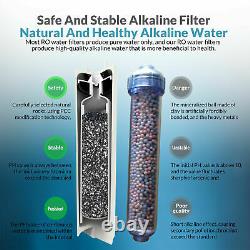 Faucet Water Filter System Purifier 100GPD 6 Stage Alkaline Reverse Osmosis T1/2