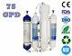 Finerfilters Aquatic 4 Stage 75gpd Compact Reverse Osmosis System Ro & Di Unit