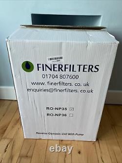 Finerfilters Domestic Under Sink 5 Stage Reverse Osmosis System Fluoride Removal