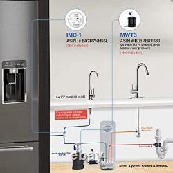 Frizzlife PD400 Reverse Osmosis Water Filter System-Under Sink Tankless 400 GPD