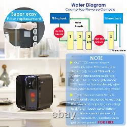 Frizzlife WA99 Countertop Water Filter Reverse Osmosis RO Purification System