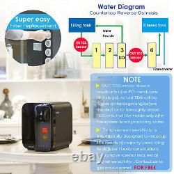 Frizzlife WA99 Reverse Osmosis Water Filter Tankless Countertop RO System