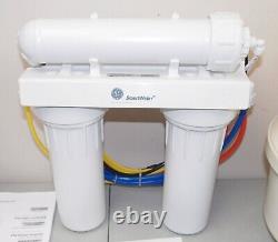 GE Smart Water REVERSE OSMOSIS FILTRATION SYSTEM #GXRM10GBL Removes Fluoride 92%