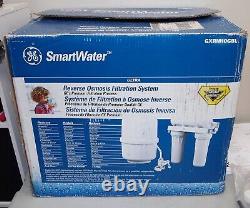 GE Smart Water REVERSE OSMOSIS FILTRATION SYSTEM #GXRM10GBL Removes Fluoride 92%