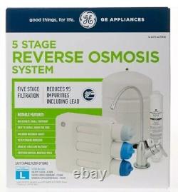GE Under Sink 5 Stage Premium Reverse Osmosis Water Filtration System GXRV40TBN
