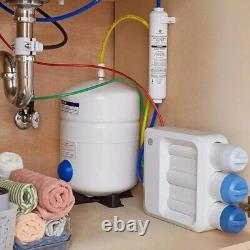 GE Under Sink 5 Stage Premium Reverse Osmosis Water Filtration System GXRV40TBN