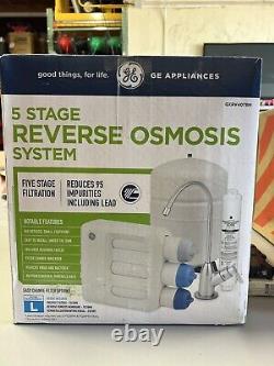 Ge Reverse Osmosis Water Filtration System 5 stage (GXRV40TBN)