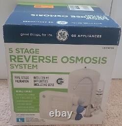 Ge Reverse Osmosis Water Filtration System 5 stage (GXRV40TBN) Brand New