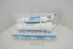 Geekpure 5 Stage Reverse Osmosis Drinking Water Filter System 75GPD White