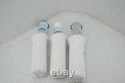 Geekpure 5 Stage Reverse Osmosis Drinking Water Filter System 75GPD White