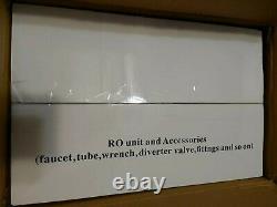 Geekpure RO6 5 Stage Reverse Osmosis Water Filter System Faucets Tank Filters