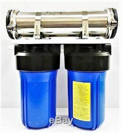 HYDROPONIC RO 1000 GPD Workhorse Reverse Osmosis Water Filter System 11 Drain