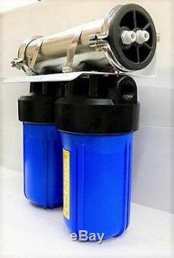 HYDROPONIC RO 1000 GPD Workhorse Reverse Osmosis Water Filter System 11 Drain